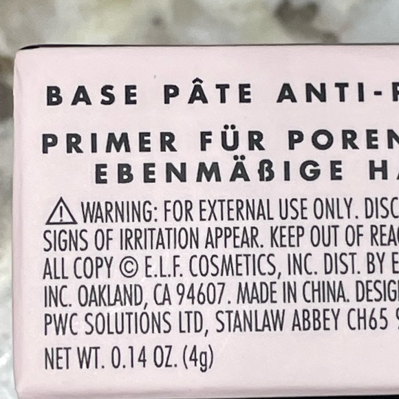 🌶5/$16 E.L.F poreless putty primer purse size universal sheer NWT - Picture 3 of 3